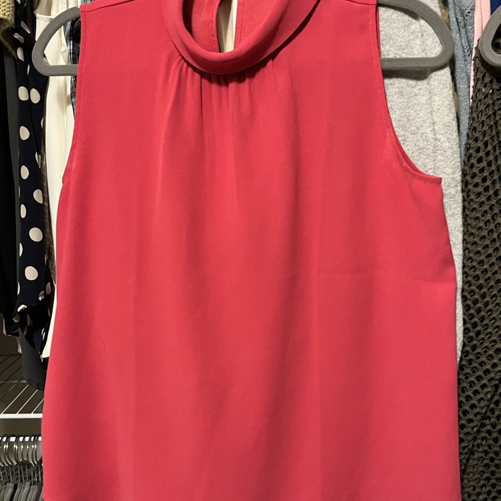 NEW Ann Taylor Roll Neck Shell